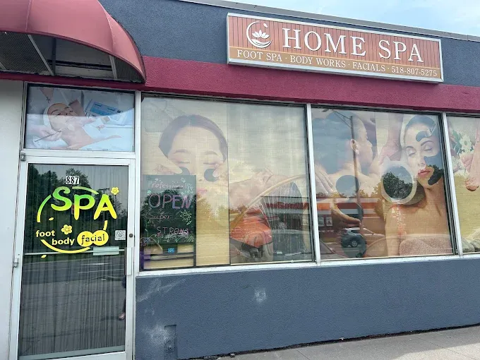 Home Spa storefront on New Loudon Rd, Latham NY